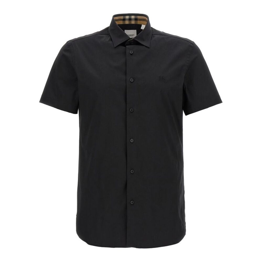 Burberry Black Cotton Men's Blouse
